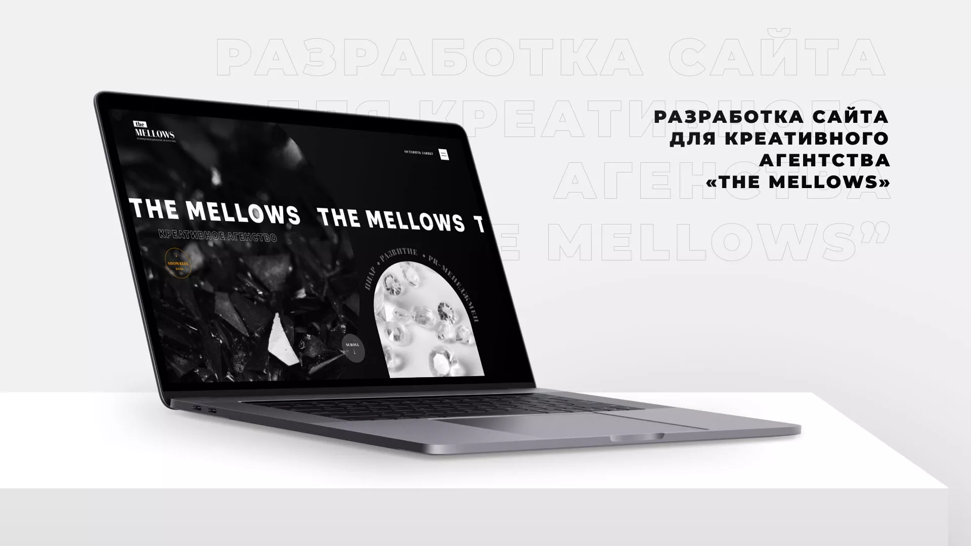 Разработка сайта креативного агентства «The Mellows» в Красноярске